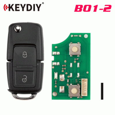 G-009 B01-2 Universal Flip Remote Key 2 Buttons for Volkswagen