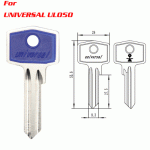 M-104 Brass five Colours Universal UL050 Blank keys Wholesale