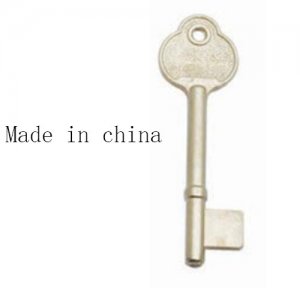 o-147 Zinc Alloy House key blanks for made in china