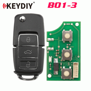 G-031 B01-3 Luxury Universal Flip Remote Key 3 Buttons