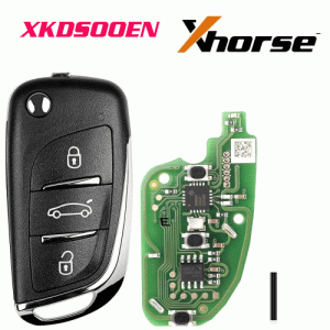 XKDS00EN Wire Remote Key DS Flip 3 Buttons