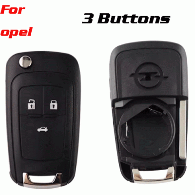 CKS-161 3 Buttons Remote Car Key Shell for opel