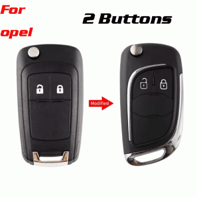 CKS-154 Modified Remote Car Key Shell Case For opel 2 buttons