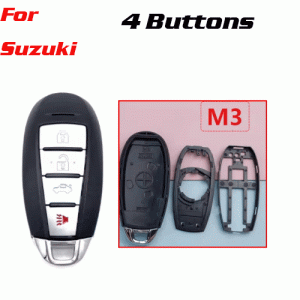 CKS-232 Suzuki Swift Vitara Smart Remote Key shell 4 Buttons
