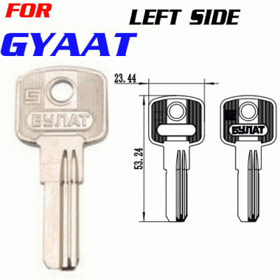 k-254 GYAAT LEFT SIDE long-term key blanks supplier