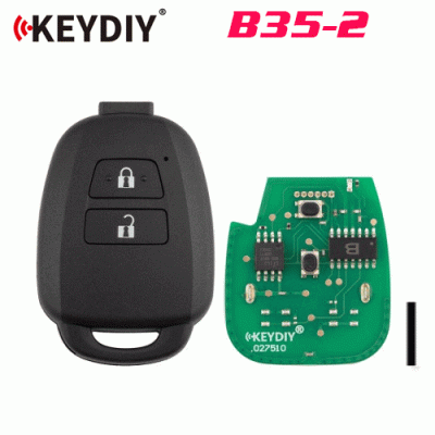 G-039 B35-2 Universal Remote Key B Series 2 Buttons for Toyota