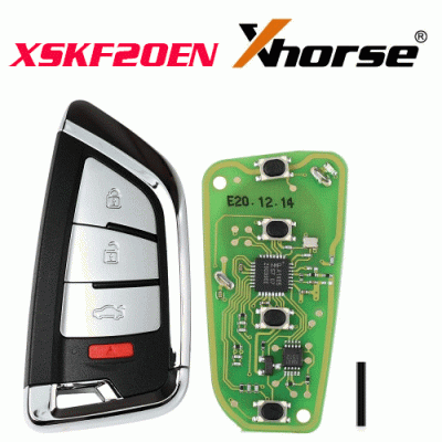 XSKF20EN Smart Remote Key Knife Style 4 Buttons English