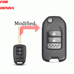 CKS-42 2 Buttons Modified Folding Filp Remote Key Shell for hond