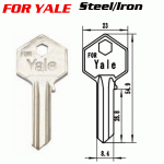 M-001A Steel YA226 Key Blank for Yale Cylinders