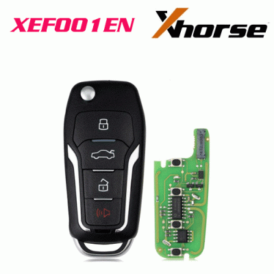 XEFO01EN Super Remote Key Ford Flip 4 Buttons Built-in chip