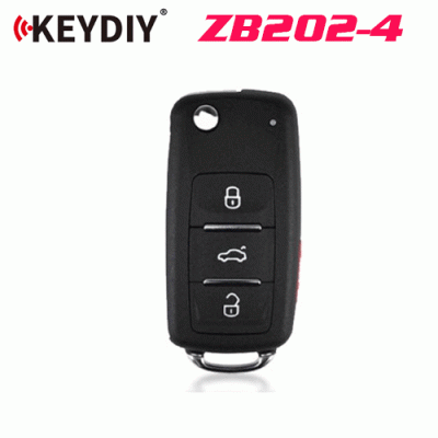 G-143 ZB202-4 Universal Smart Remote Key 3+1 Buttons for UDS