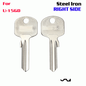 M-103 Steel Iron U-15GD door key blanks Suppliers