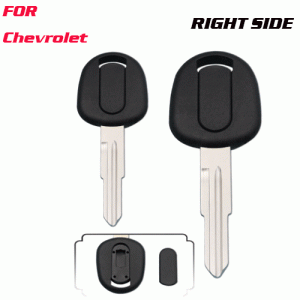 A-228 Replacement Transponder Chip key shell for Chevrolet