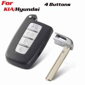 CKS-378 4 Buttons Smart Car Remote Key Shell For Hyundai KIA