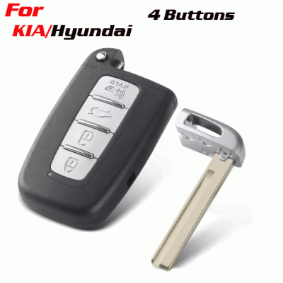CKS-378 4 Buttons Smart Car Remote Key Shell For Hyundai KIA