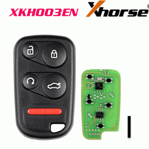 XKHO03EN Wire Remote Key Honda Separate 4 buttons