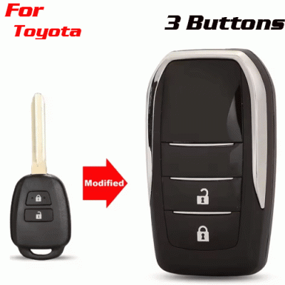 CKS-544 modification Car key shell For Toyota 2 Buttons