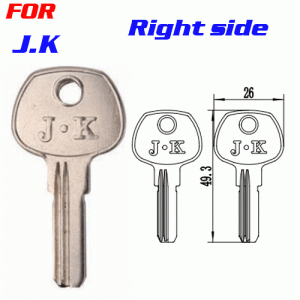 k-240 j.k home key blanks supplier Right side