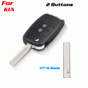 CKS-363 Remote Key Shell Case Car Key For Kia 2 Buttons hy18
