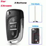 CKS-435 Modified Version Car Key For Citroen 3 Buttons va2