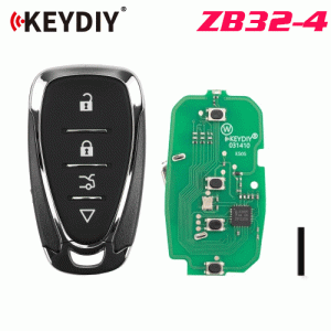 G-133 ZB32-4 Universal Smart Remote Key 4 Buttons for Chevrolet