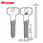 K-282 door professional key blanks supplier Left side