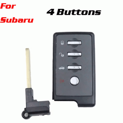 CKS-214 Smart key shell for Subaru 4 Buttons