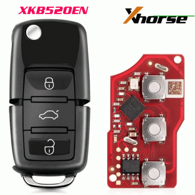 XKB520EN 2ndGeneration Wire Remote Key Volkswagen B5