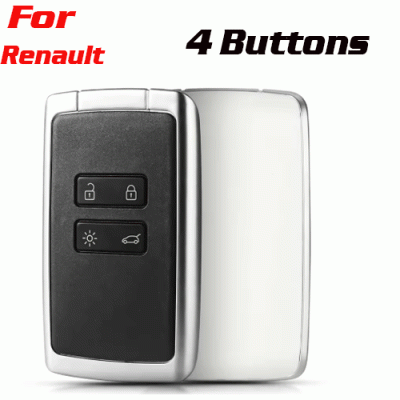 CKS-298 4 Buttons Replacement Car Key Shell Case For Renault