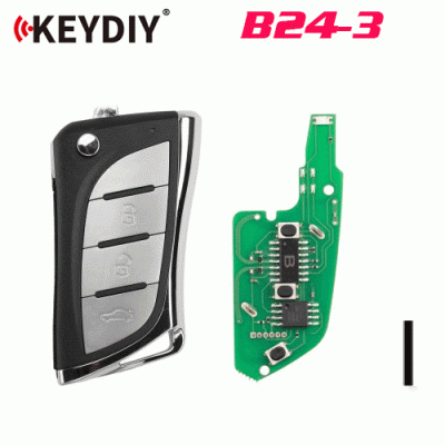 G-024 B24-3 Universal Flip Remote Key 3 Buttons for Lexus Type
