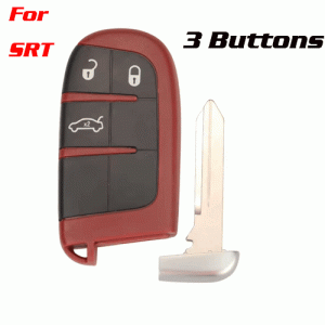 CKS-98 3 Butttons Car Key Case Shell Fob For SRT