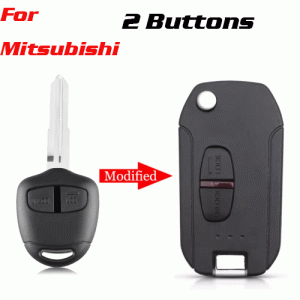 CKS-235 Modified Remote Car Key Shell For Mitsubish 2 Buttons