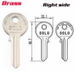 M-036 FOR SOLO key blanks factory cooperation