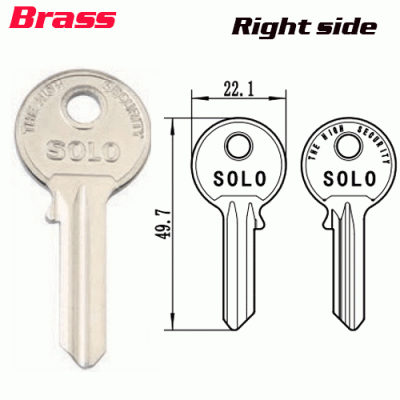 M-036 FOR SOLO key blanks factory cooperation