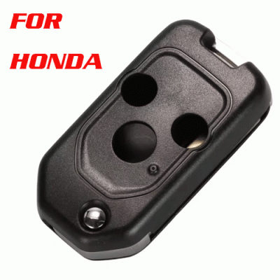 CKS-30 Modified Flip Car Key Shell Case 3 Buttons For Honda