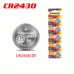 PAN-07 Original Panasonic CR2430 Battery for Car Key Fob