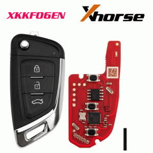 XKKF06EN 2ndGeneration Wire Remote Key Knife Flip 3 Buttons