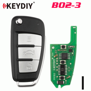 G-054 B02-3 Universal Flip Remote Key 3 Buttons for Audi