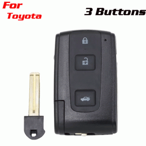 CKS-543 3 Buttons Remote Smart Car Key Cover Fob For Toyota