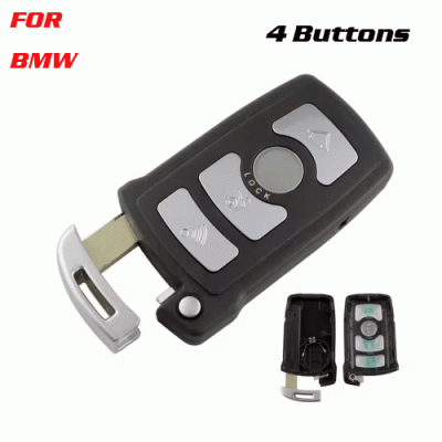 CKS-76 4 Button Remote Car Key Shell For BMW