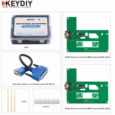 G-231 BCM2 (34 35) Adapter KDADP2505 for Audi 5th