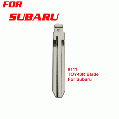 XH-B111 Remote Key Blade Uncut Blank Blade #111 TOY43R