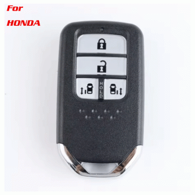 CKS-54 Car Key Fob Case Shell Housing for Honda 4 Buttons