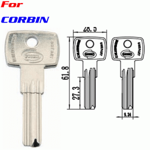 K-185 CORBIN factory direct key blanks manufacturer