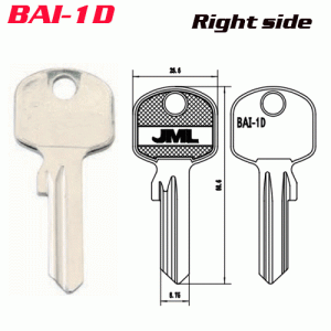 M-040 Steel Iron Bai-1d experienced key blanks manufacturer