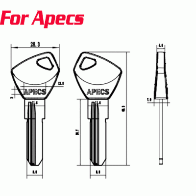 K-175 For APCES Computer house key blanks Suppliers