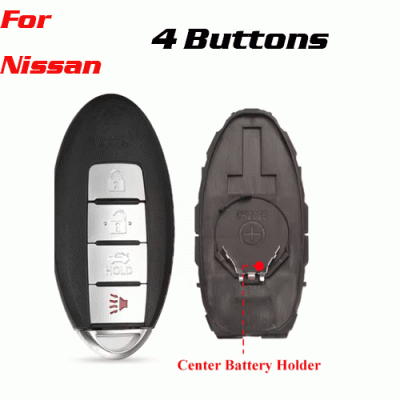 CKS-203 4 Buttons smart Car Remote Key Shell for Nissan
