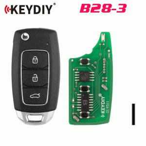 G-043 B28-3 Universal Flip Remote Key 3 Buttons for Hyundai