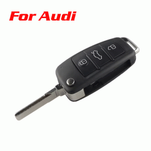 CKS-01 Replacement Car Key Shell 3 Button Folding For key shell