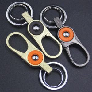 CK-38 Large car key fob metal key ring